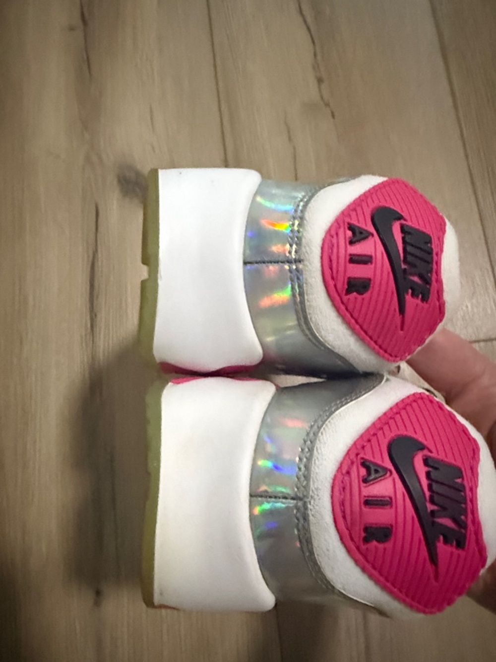 NIKE WOMENS AIR MAX 90 LX EUC SZ 10 - Picture 6 of 9